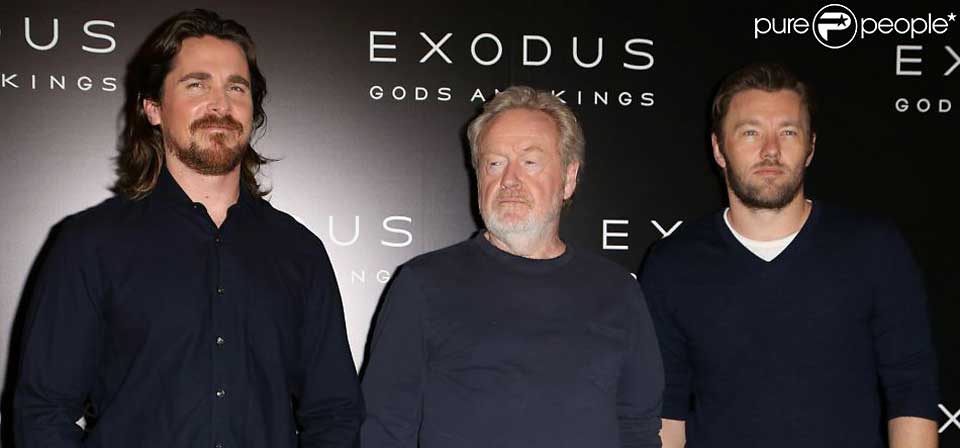 Interview: <i>Exodus: Gods and Kings</i> filmmakers Ridley Scott, Christian Bale and Joel Edgerton